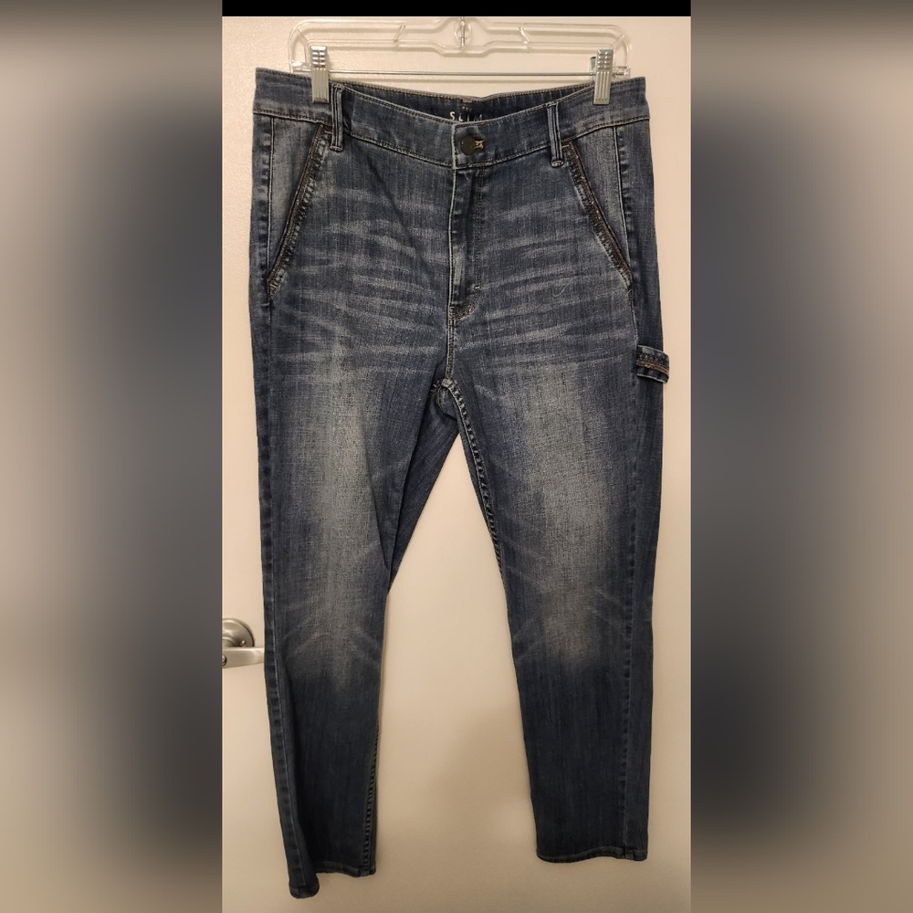 WHBM Utility Jeans